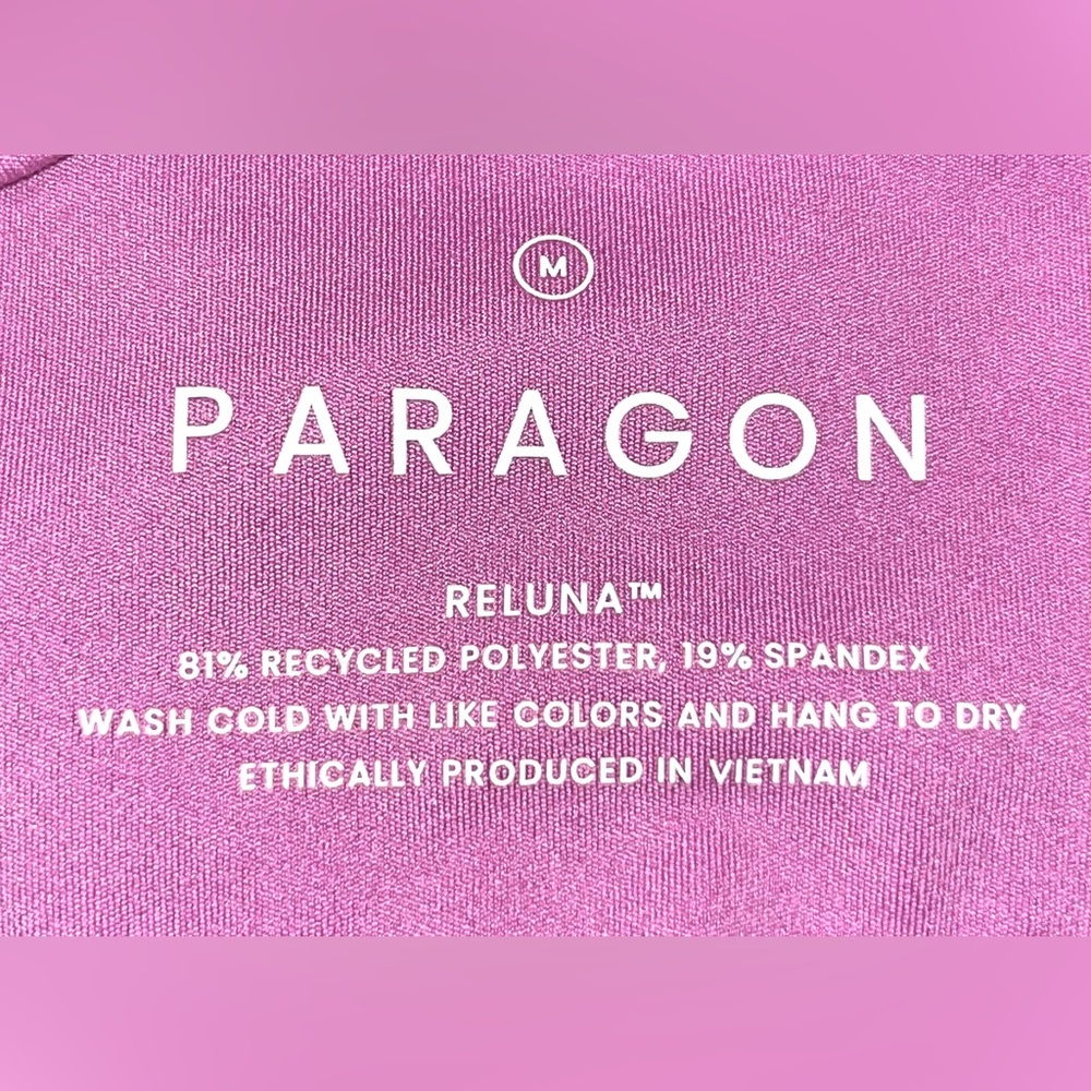 Paragon Reluna Icon Sculptseam Plus Pant: Short 31" + Infinity Bra in Tulip Sz M - Picture 5 of 10